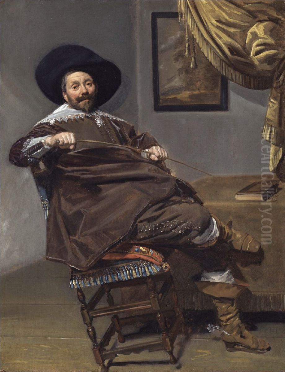 Sotheby's auction results (2008) Oil Painting by Frans Hals
