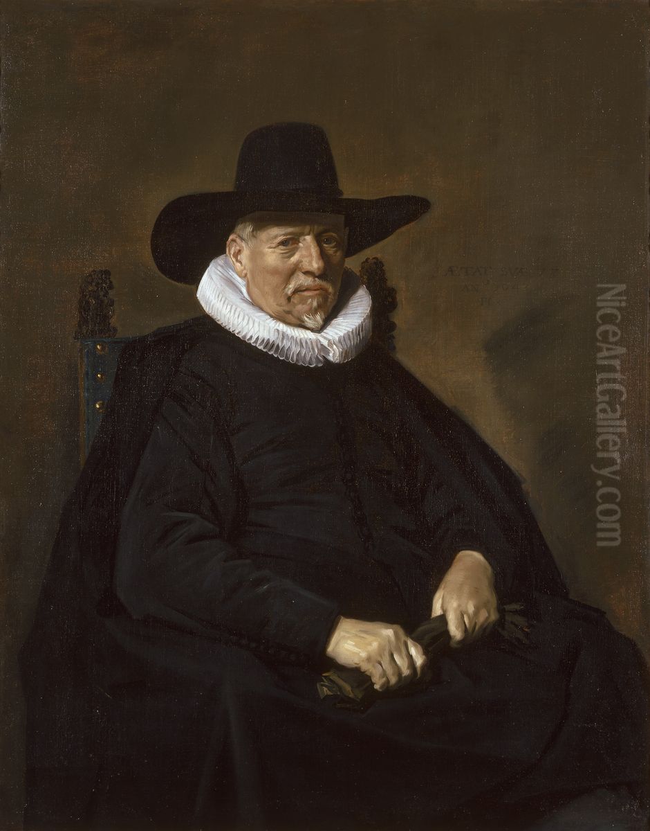 Portrait of an Elderly Man, traditionally called Heer Bodolphe Oil Painting by Frans Hals