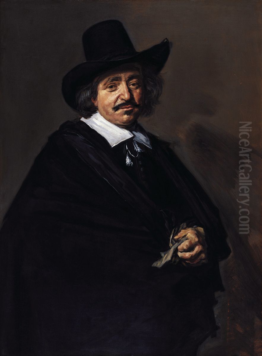 Portrait of a Man Oil Painting by Frans Hals