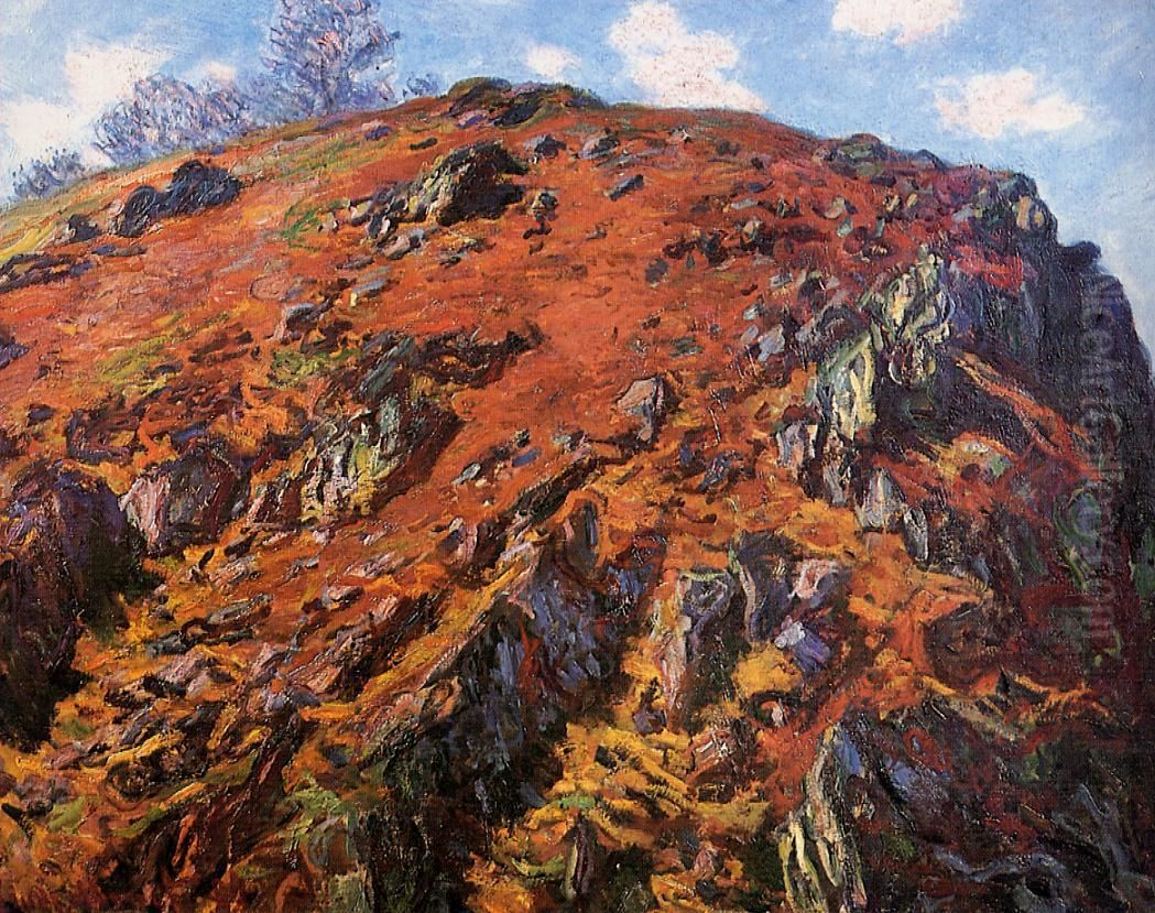 Study of rocks, Creuse Oil Painting by Claude Oscar Monet