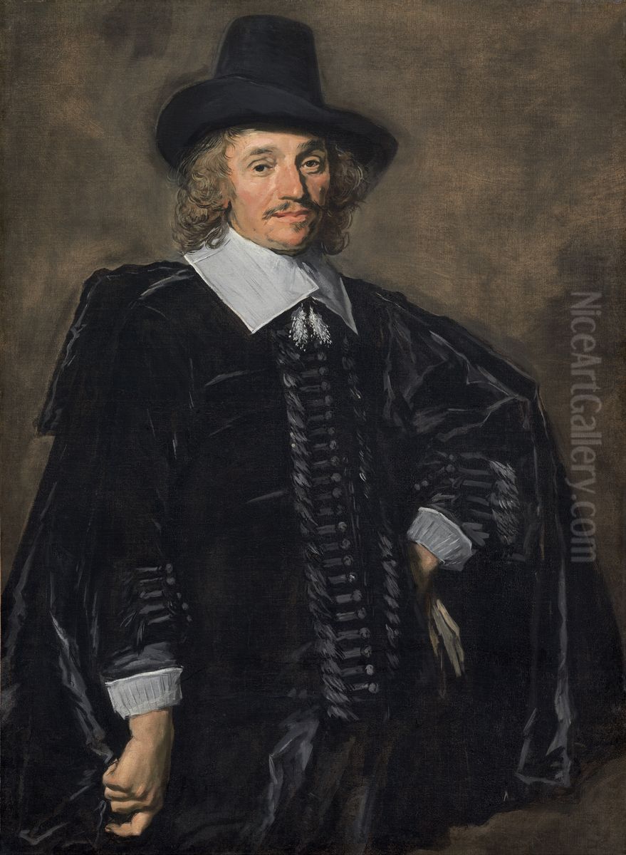 [2] Oil Painting by Frans Hals