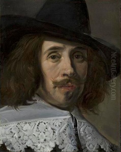 man's portrait Oil Painting by Frans Hals