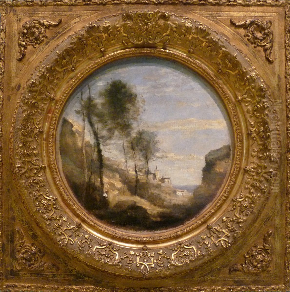 Fraicheur du matin Oil Painting by Jean-Baptiste Camille Corot