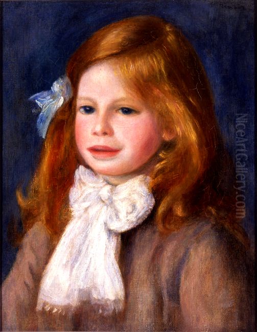 Retrato de Jean Renoir Oil Painting by Pierre Auguste Renoir