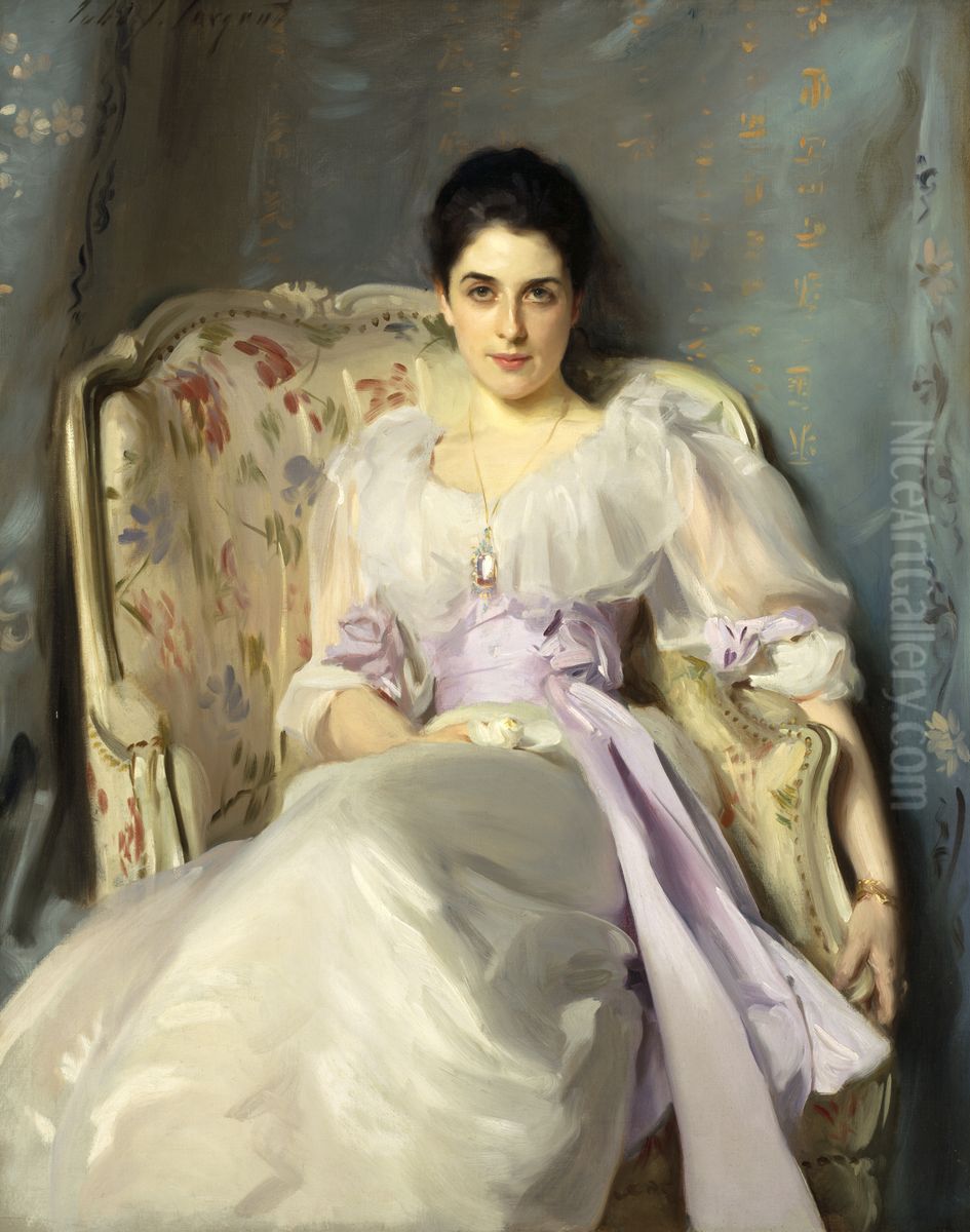 Portrait of Lady Agnew of Lochnaw (1865-1932) Oil Painting by John Singer Sargent