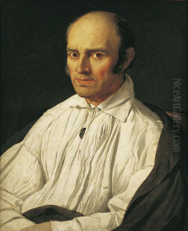 Frederic Desmarais Oil Painting by Jean Auguste Dominique Ingres