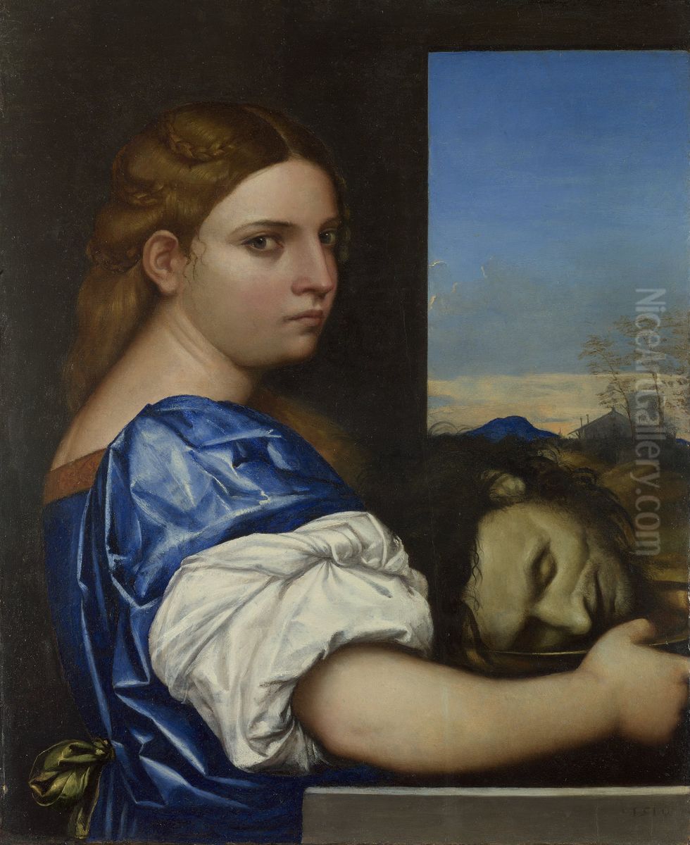 The Daughter of Herodias Oil Painting by Sebastiano Del Piombo