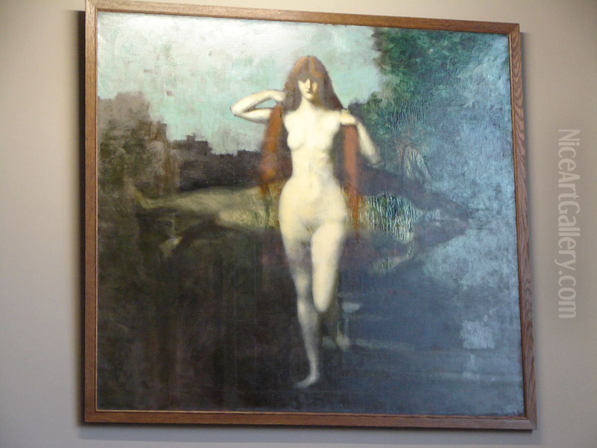 Truth Oil Painting by Jean-Jacques Henner