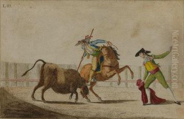 Titlepage Oil Painting by Antonio Carnicero Y Mancio