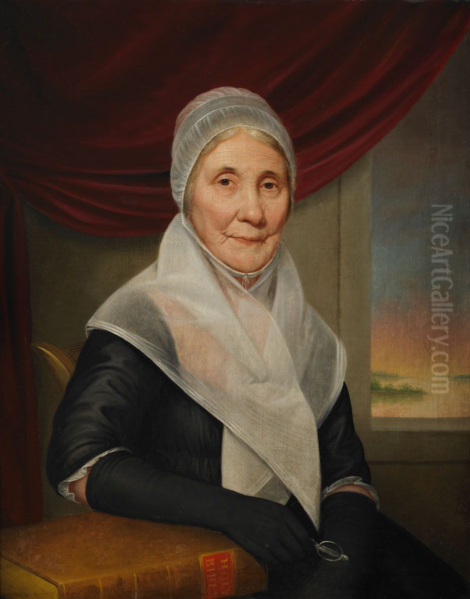 Margaret George McGlathery Oil Painting by Raphaelle Peale