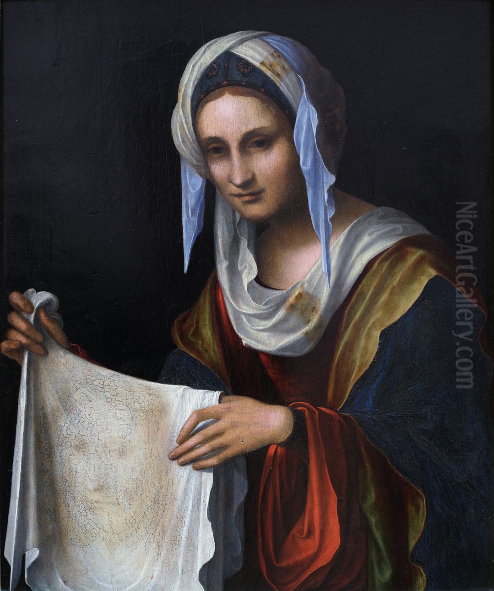 St. Veronica Oil Painting by Lorenzo Costa