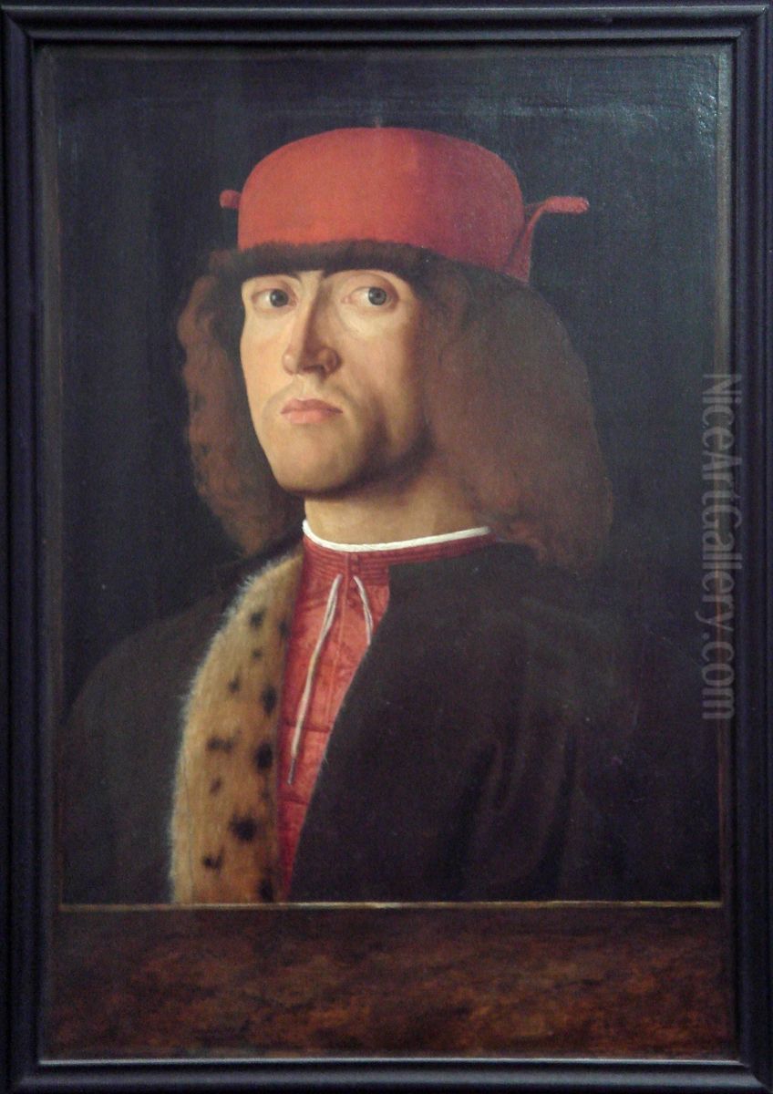 Portrait of a Man Oil Painting by Marco Marziale