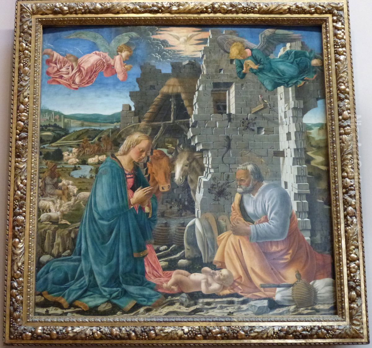 The Nativity Oil Painting by Fra Diamante