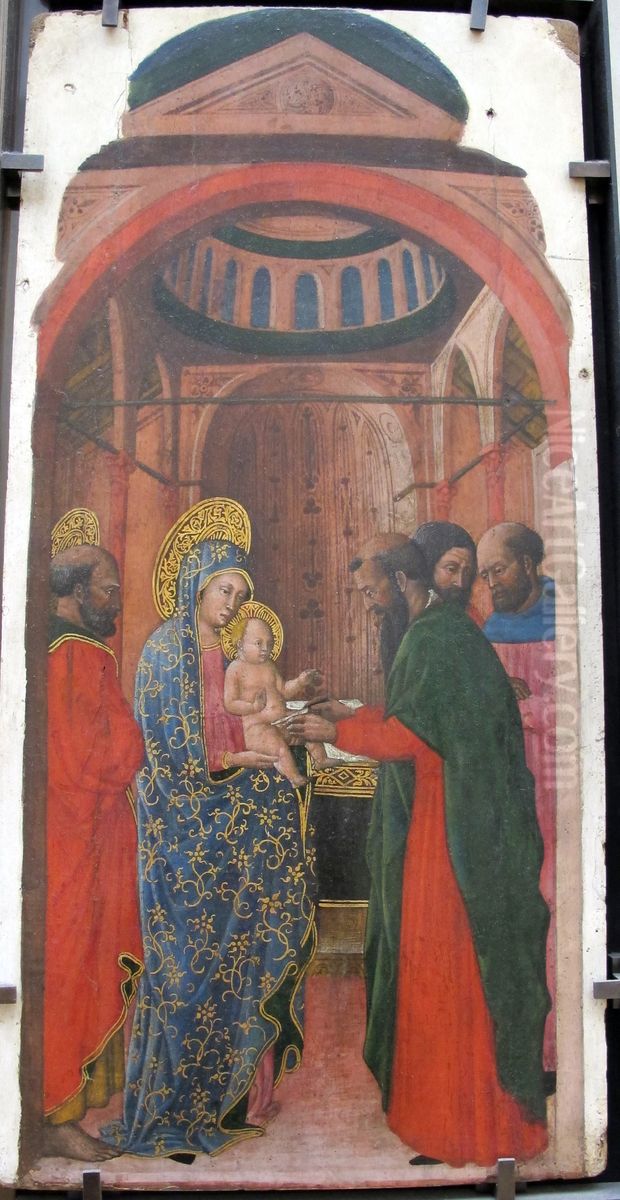 Circumcision Oil Painting by Giovanni Francesco Da Rimini