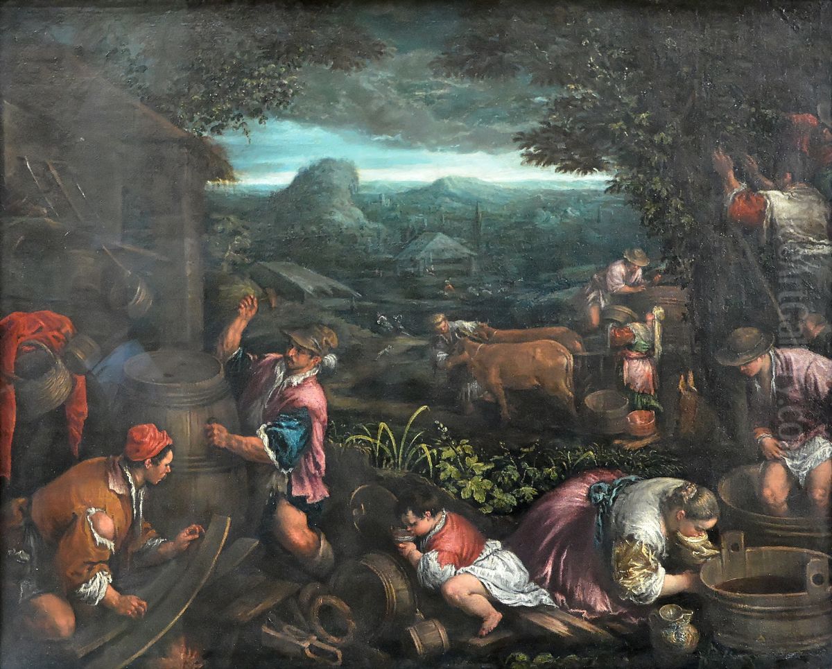 L'Automne Oil Painting by unknown