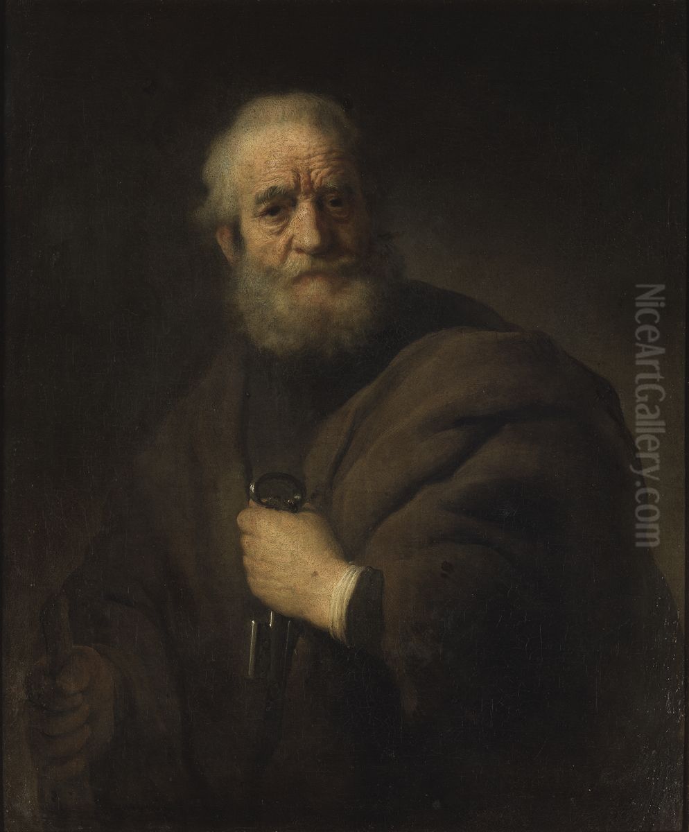 Aposteln Petrus Oil Painting by Rembrandt