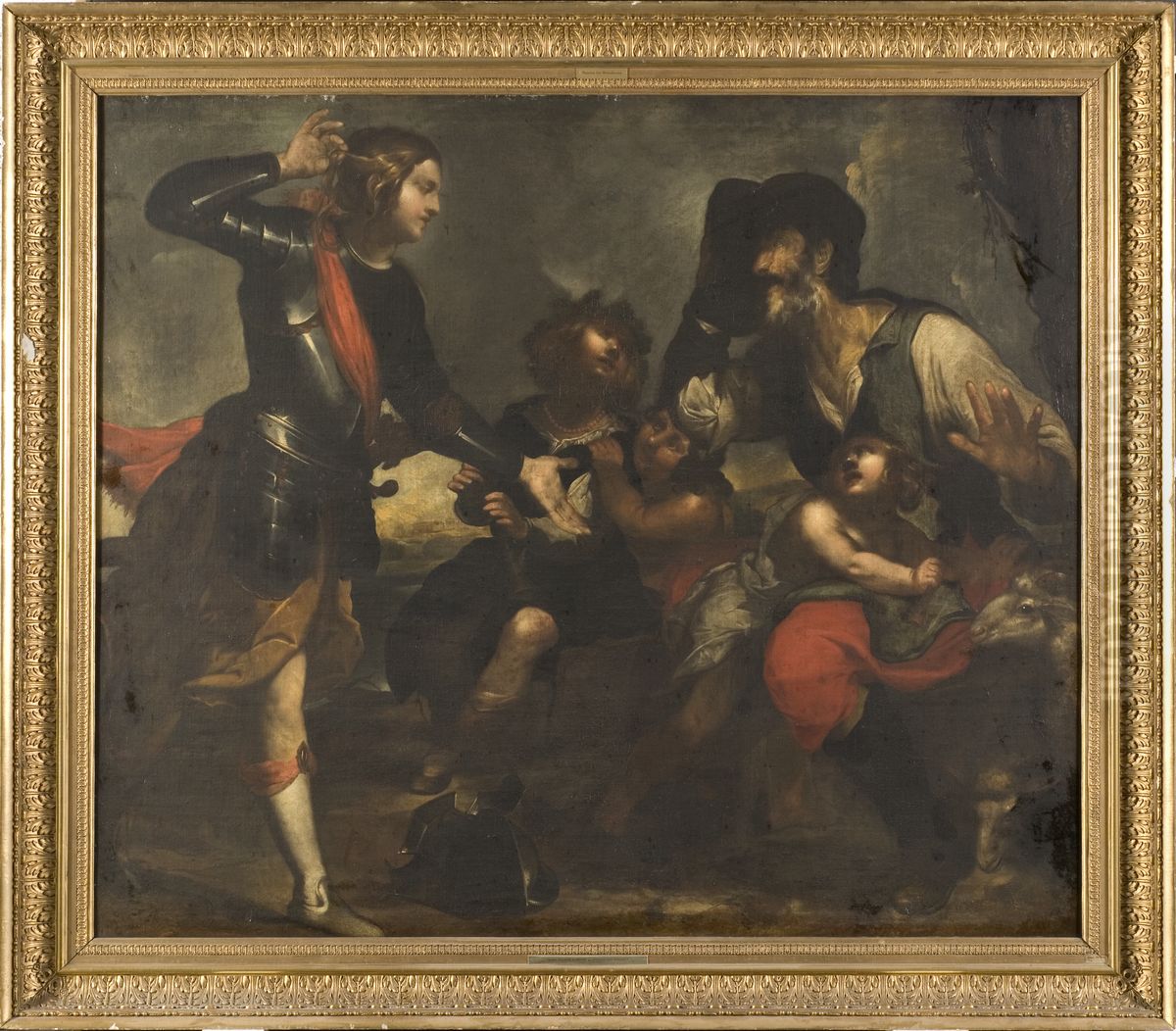 Erminia and the Shepherds Oil Painting by Giovanni Andrea Ansaldo