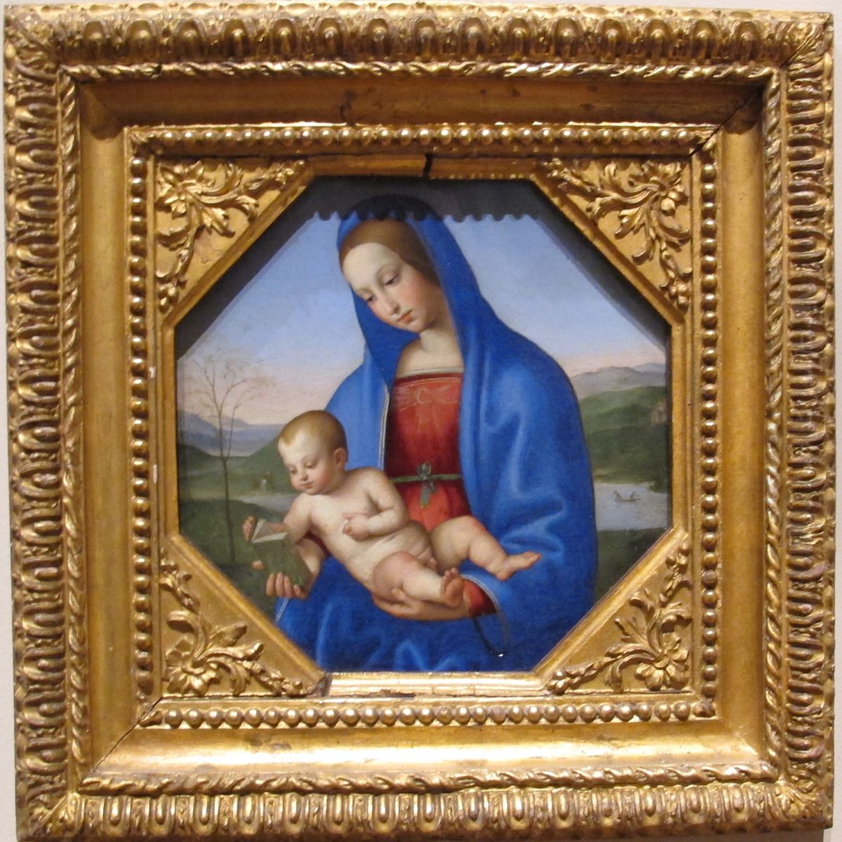 La Vierge et l'Enfant Oil Painting by Giovanni Battista Salvi da Sassoferrato