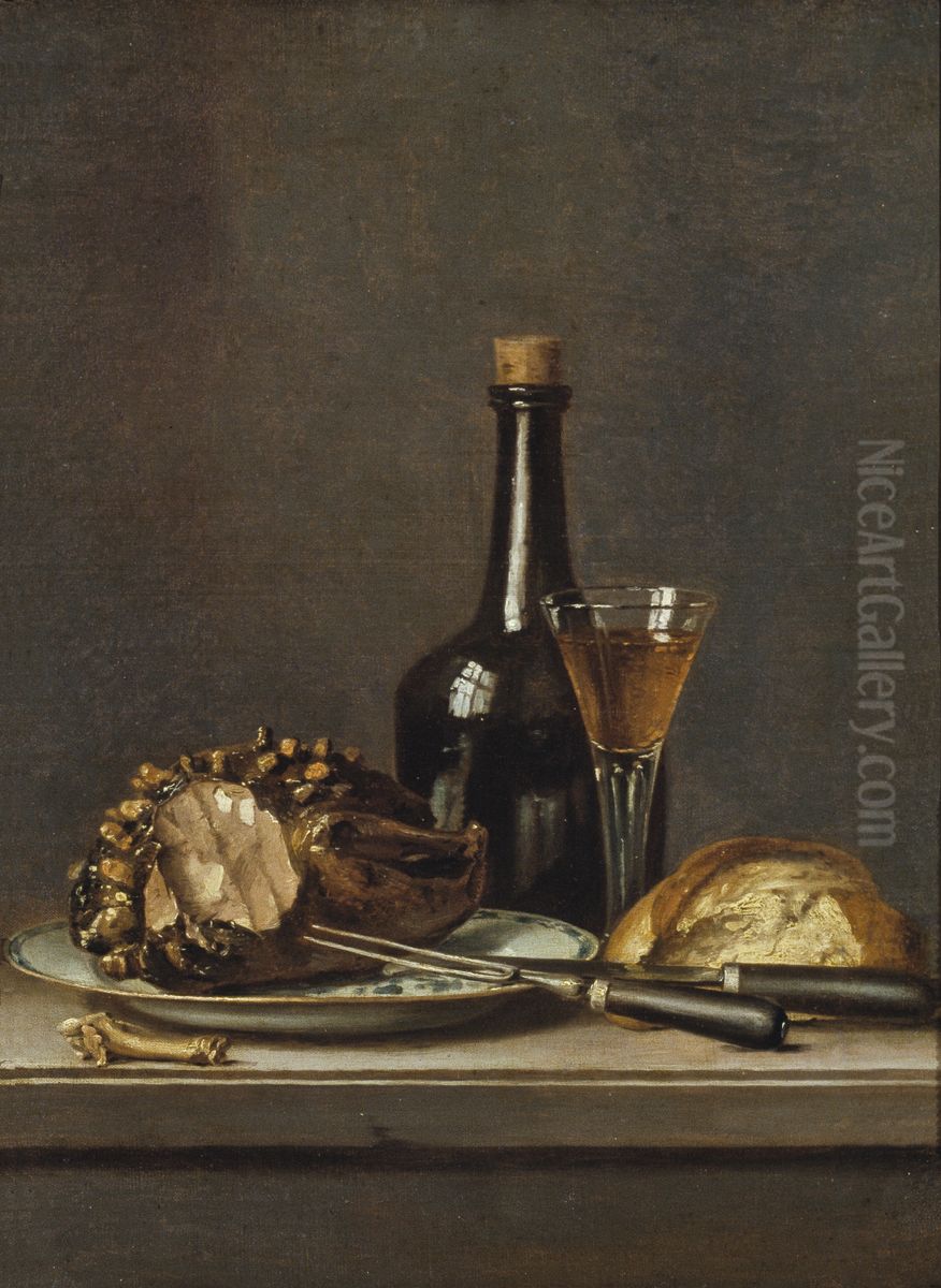 Still Life Oil Painting by Pehr Hillestrom