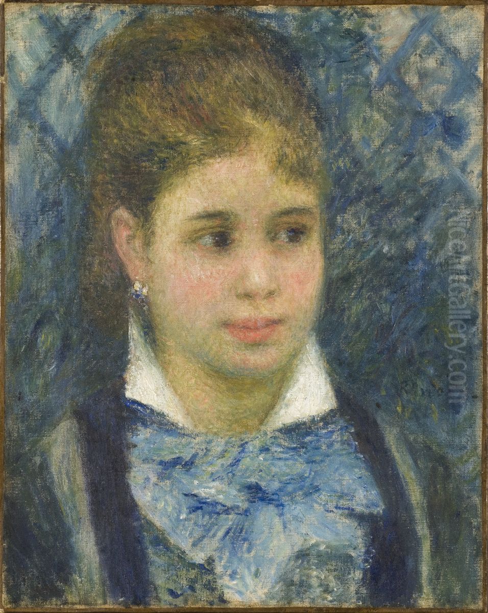 Young Parisian Oil Painting by Pierre Auguste Renoir