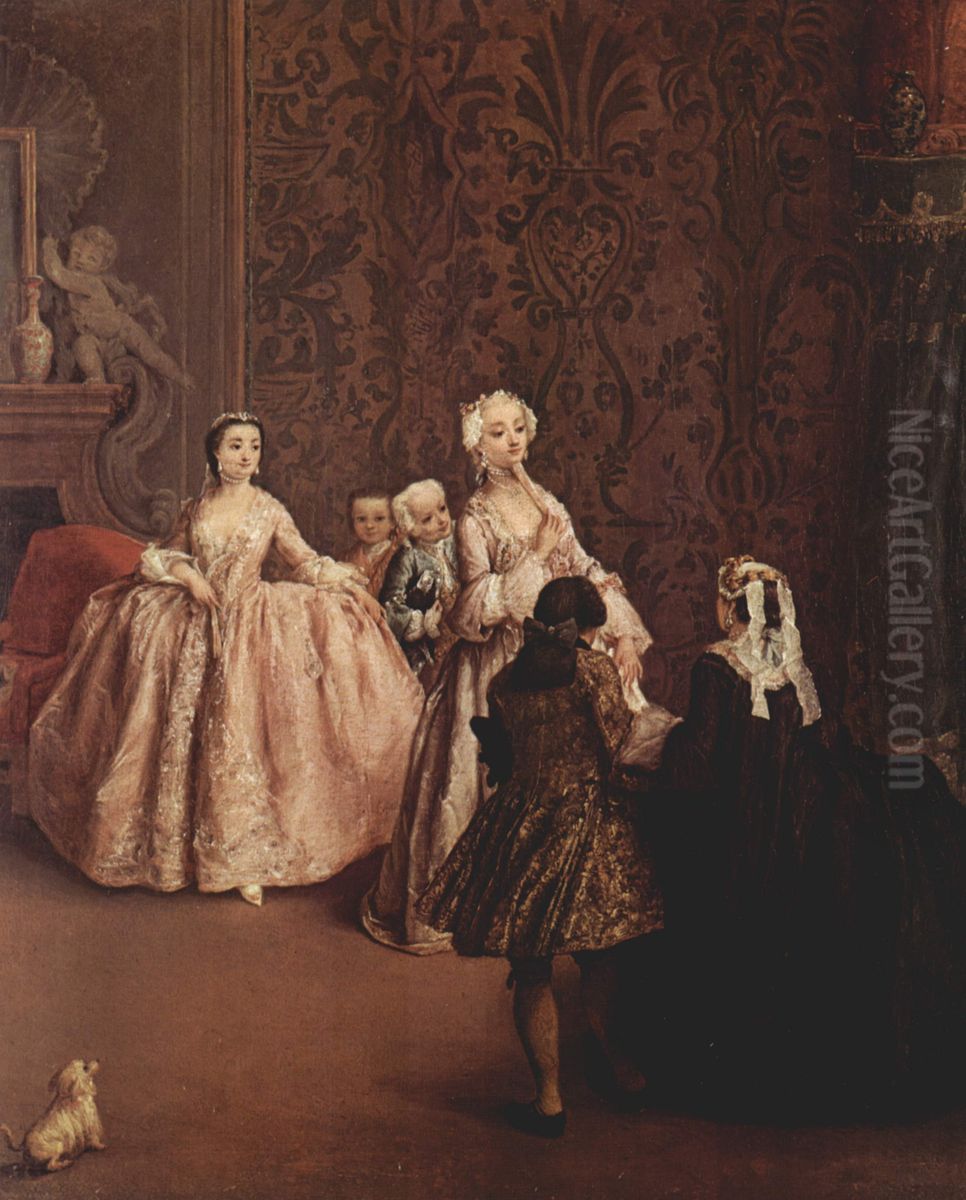 Presentation Oil Painting by Pietro Longhi