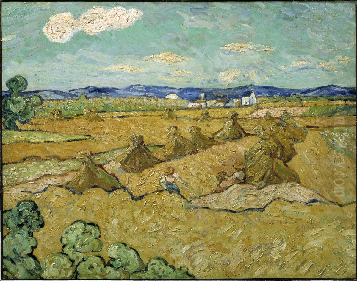 Sadesskylarna Oil Painting by Vincent Van Gogh