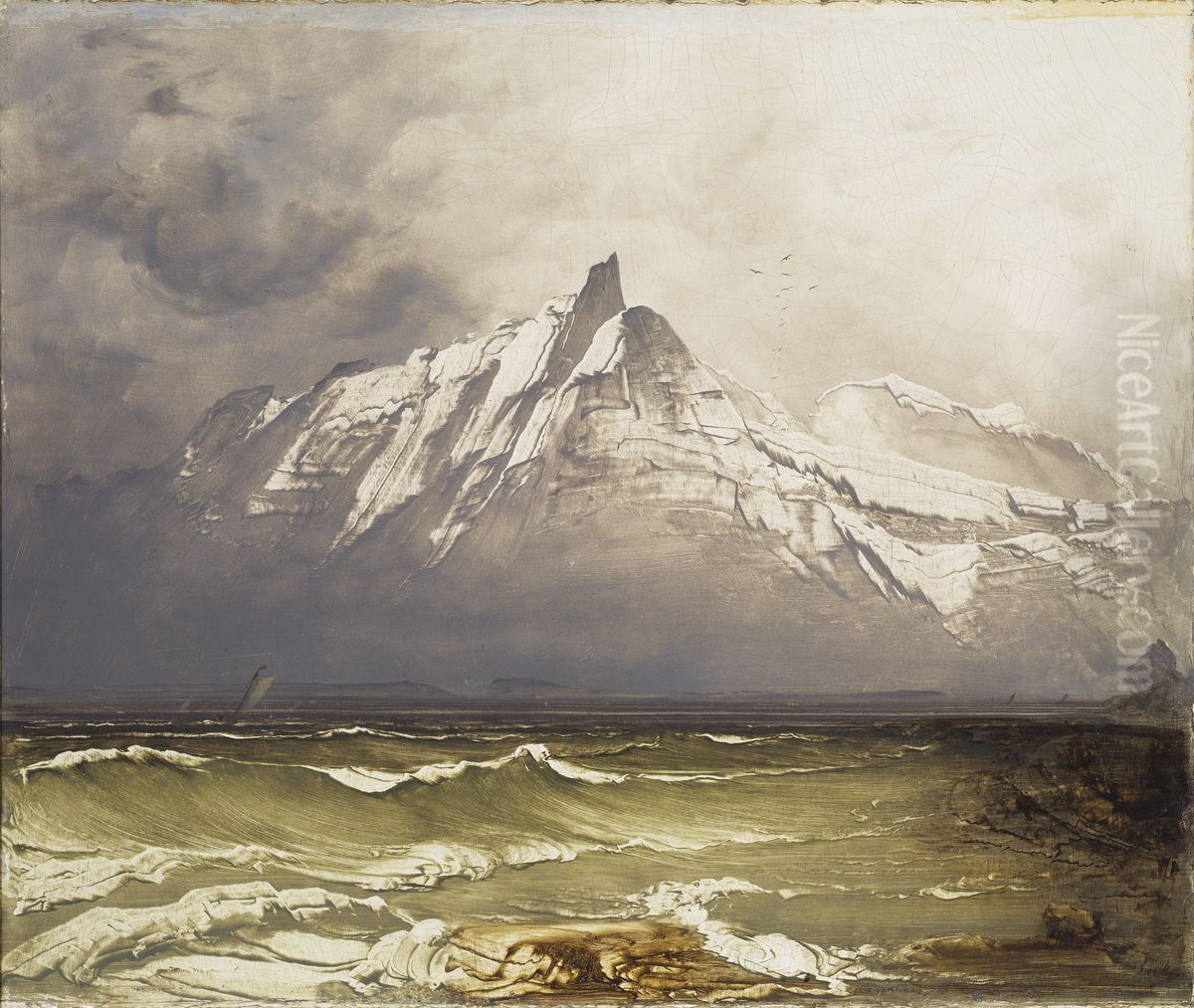 From Nordland Oil Painting by Peder Balke