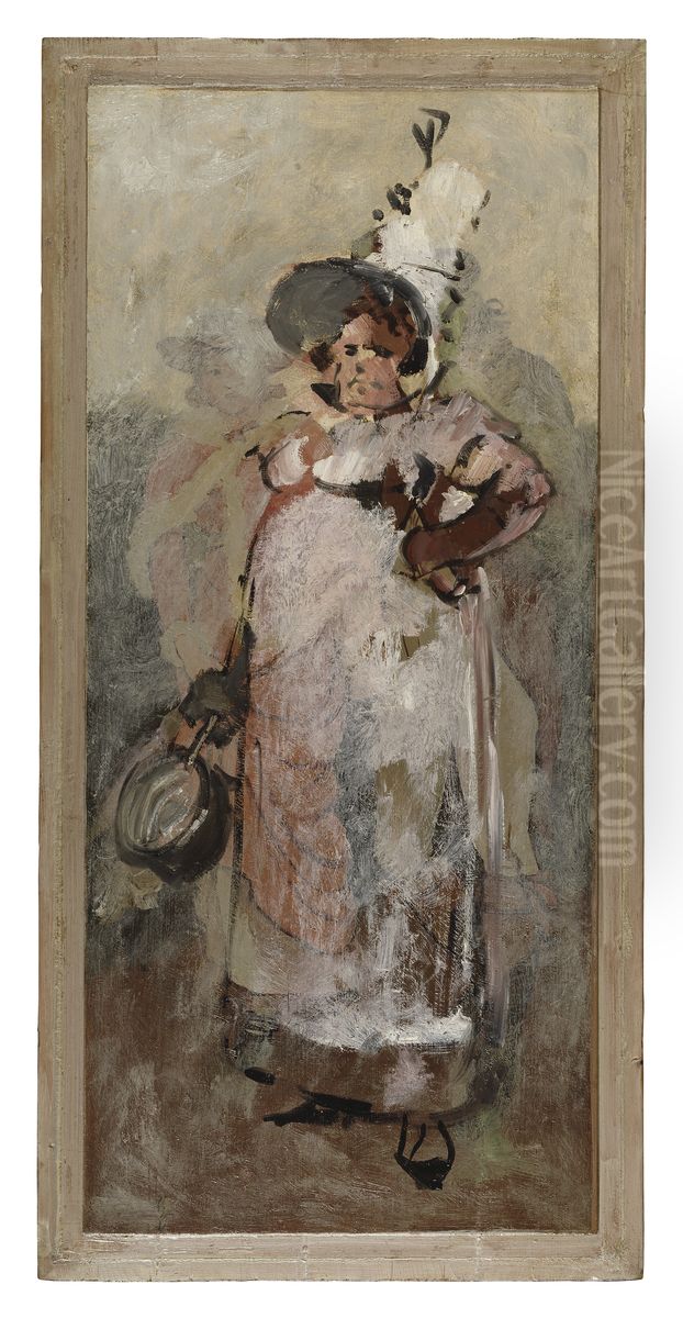 Min salig hustru Oil Painting by Carl Larsson