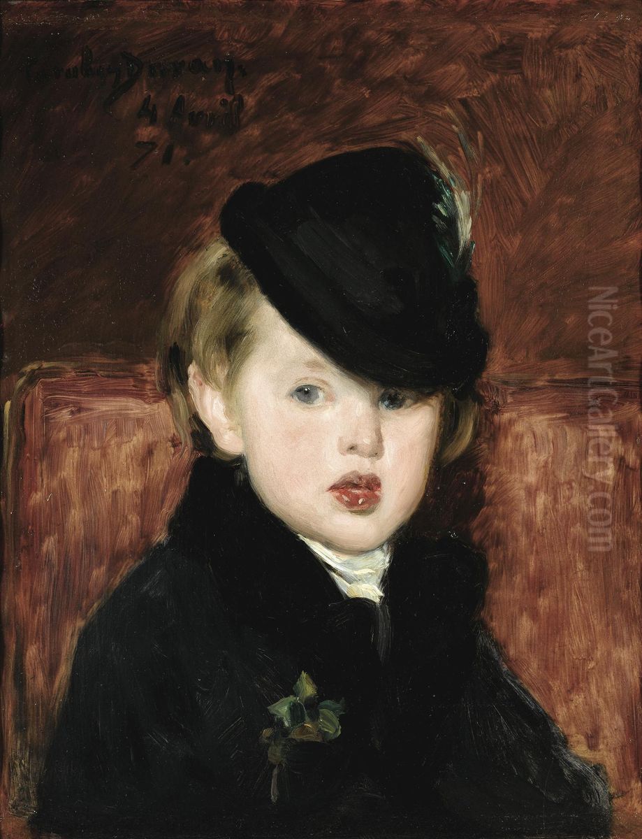 Portrait De Louis Ghemar L'aine Oil Painting by Carolus Duran Charles Emile