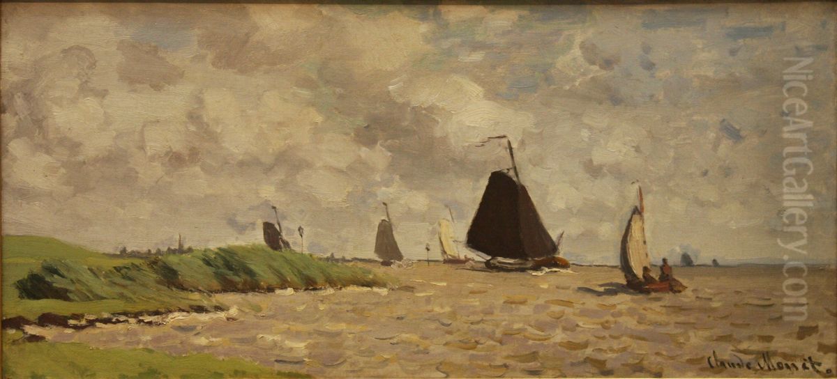View from Voorzan Oil Painting by Claude Oscar Monet
