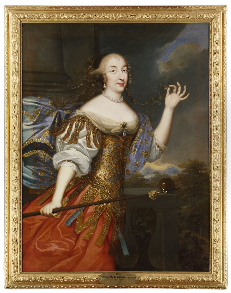 Anna Maria Lovisa 1627-1693, hertiginna av Montpensier Oil Painting by Gilbert De Seve