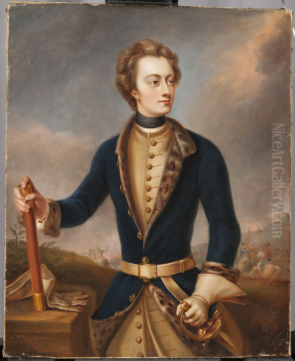 Karl XII, 1682-1718, kung av Sverige Oil Painting by Michael Dahl