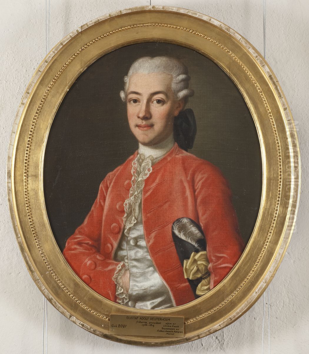 Gustav Adolf Reuterholm, 1756-1813 Oil Painting by Ulrika Pasch