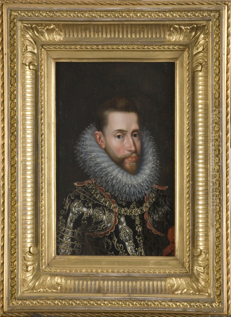 Portrait of Albert VII 1559-1621 Oil Painting by Frans Pourbus the younger