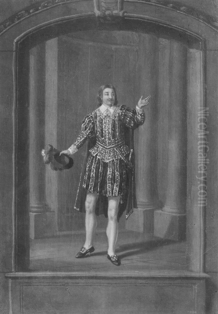 Bror Cederstrom, 1754-1816 Oil Painting by Pehr Hillestrom