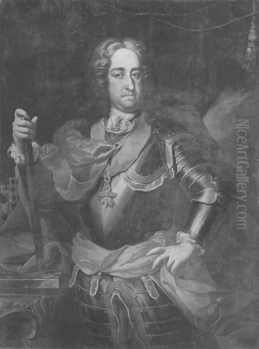 Karl VI Josef Frans, 1685-1740,  tysk-romersk kejsare Oil Painting by Martin Van Meytens