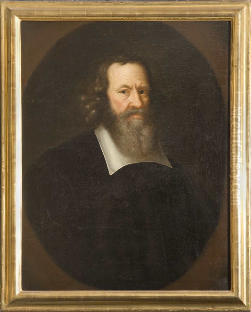 Johan Elai Terserus, 1605-1678, biskop Oil Painting by David Klocker Ehrenstrahl