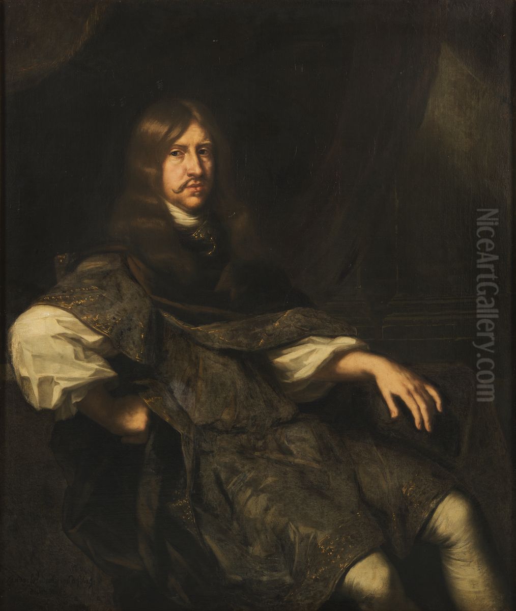 Ludvig VI Oil Painting by David Klocker Ehrenstrahl