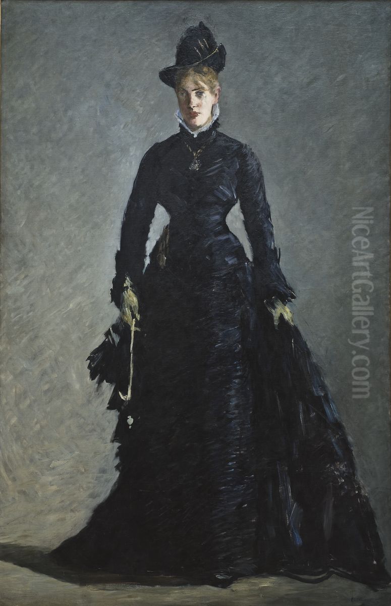 A Parisian Lady Oil Painting by Edouard Manet