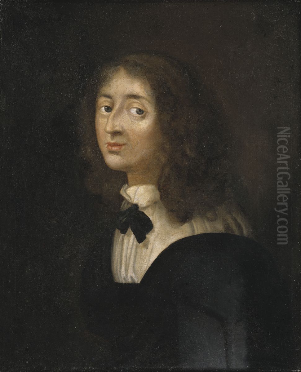 Queen Christina Oil Painting by Sebastien Bourdon