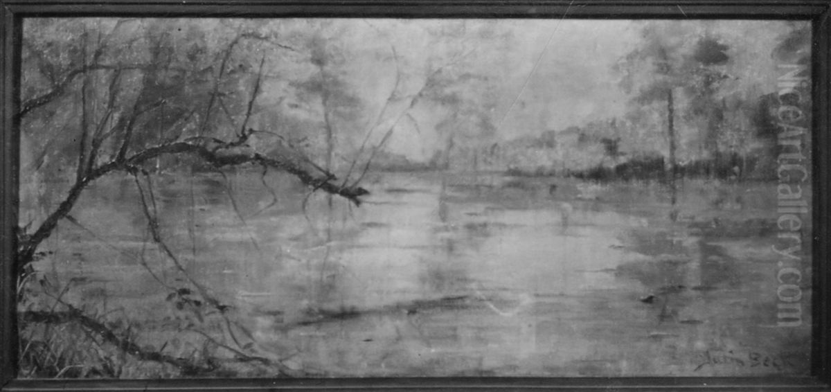 Lake St. Cucuphat Oil Painting by Julia Beck