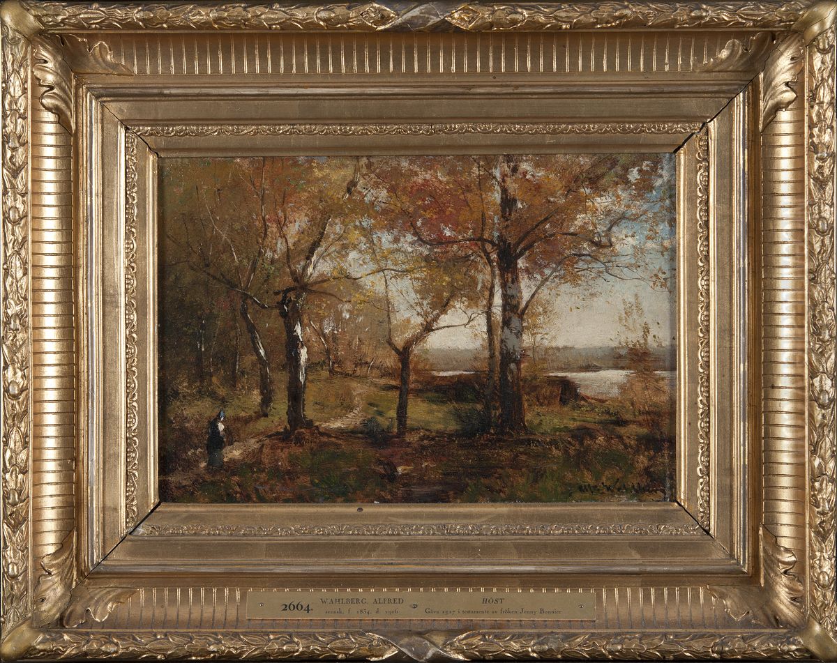 Host Oil Painting by Alfred Wahlberg