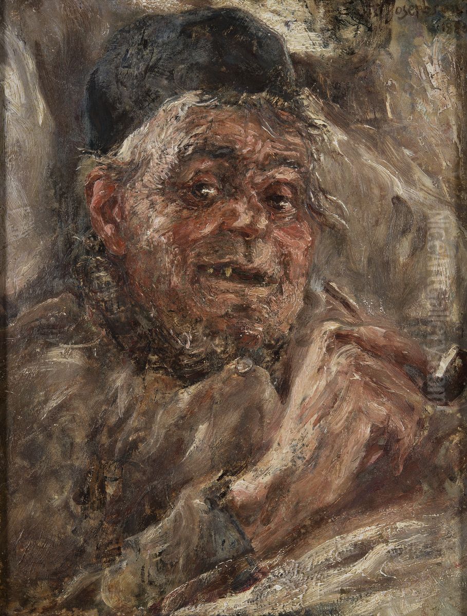 The Postmaster of Brehat Oil Painting by Ernst Josephson