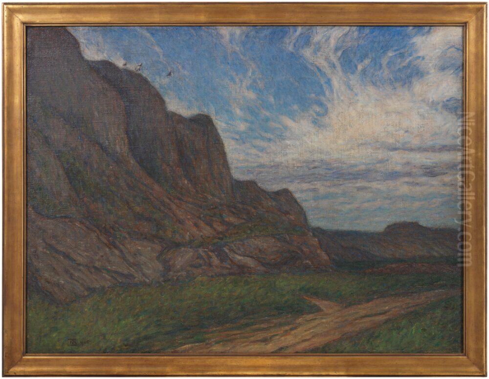 Storm Clouds Oil Painting by Karl Nordstrom