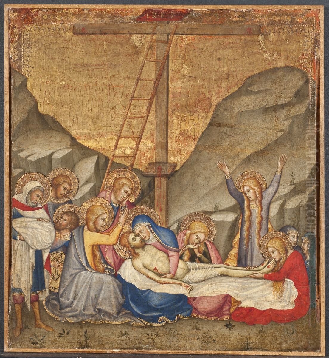 The Lamentation Oil Painting by Andrea Di Bartolo