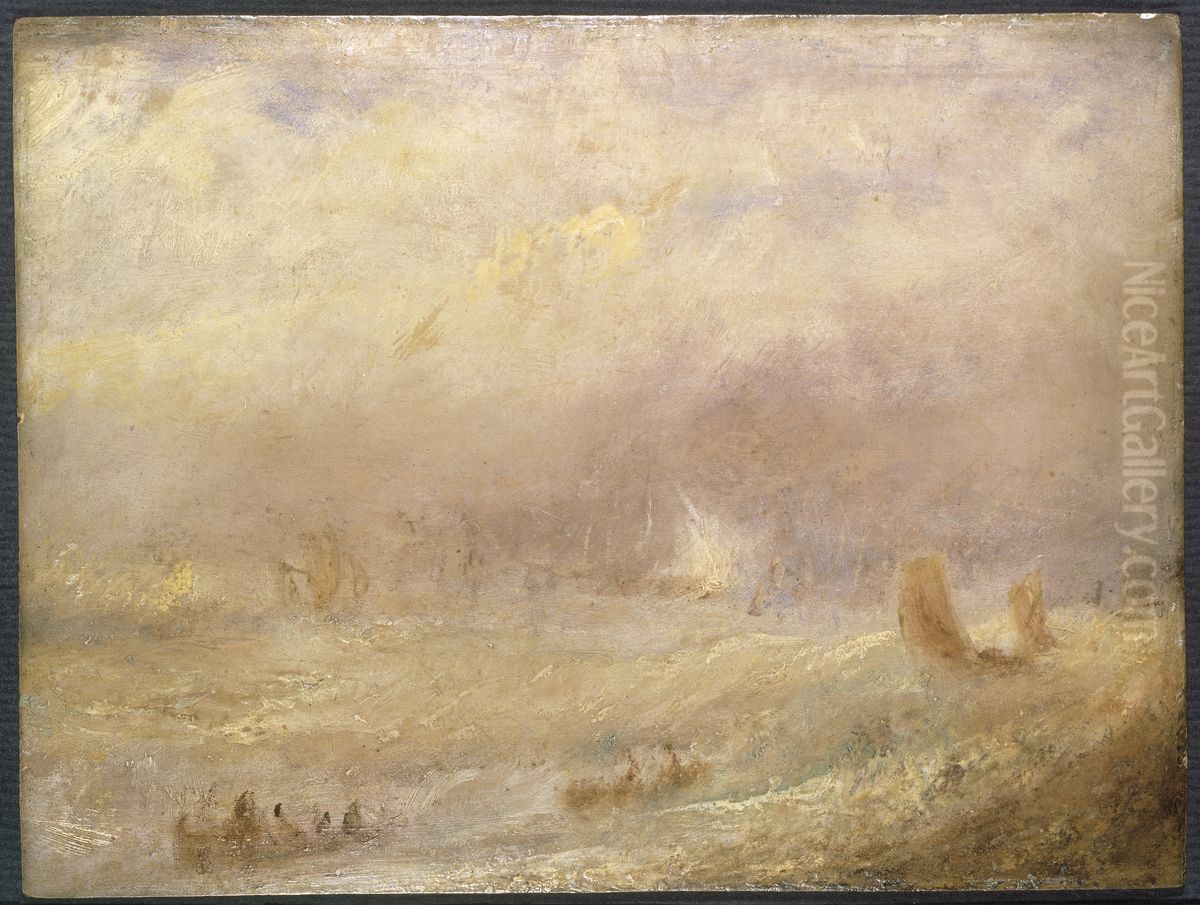 A View of Deal Oil Painting by J. M. W. Turner