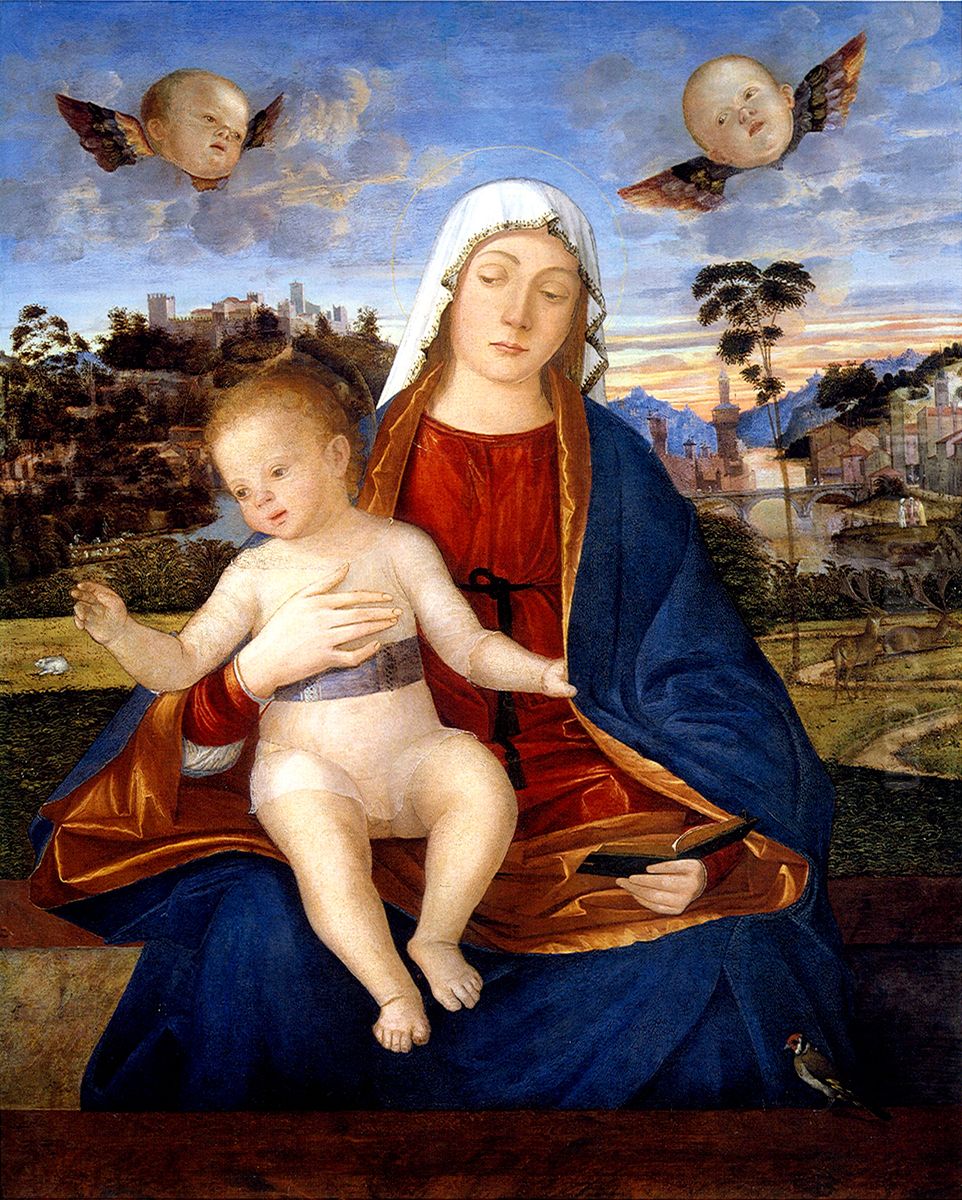 Madonna And Child Oil Painting by Vittore Carpaccio