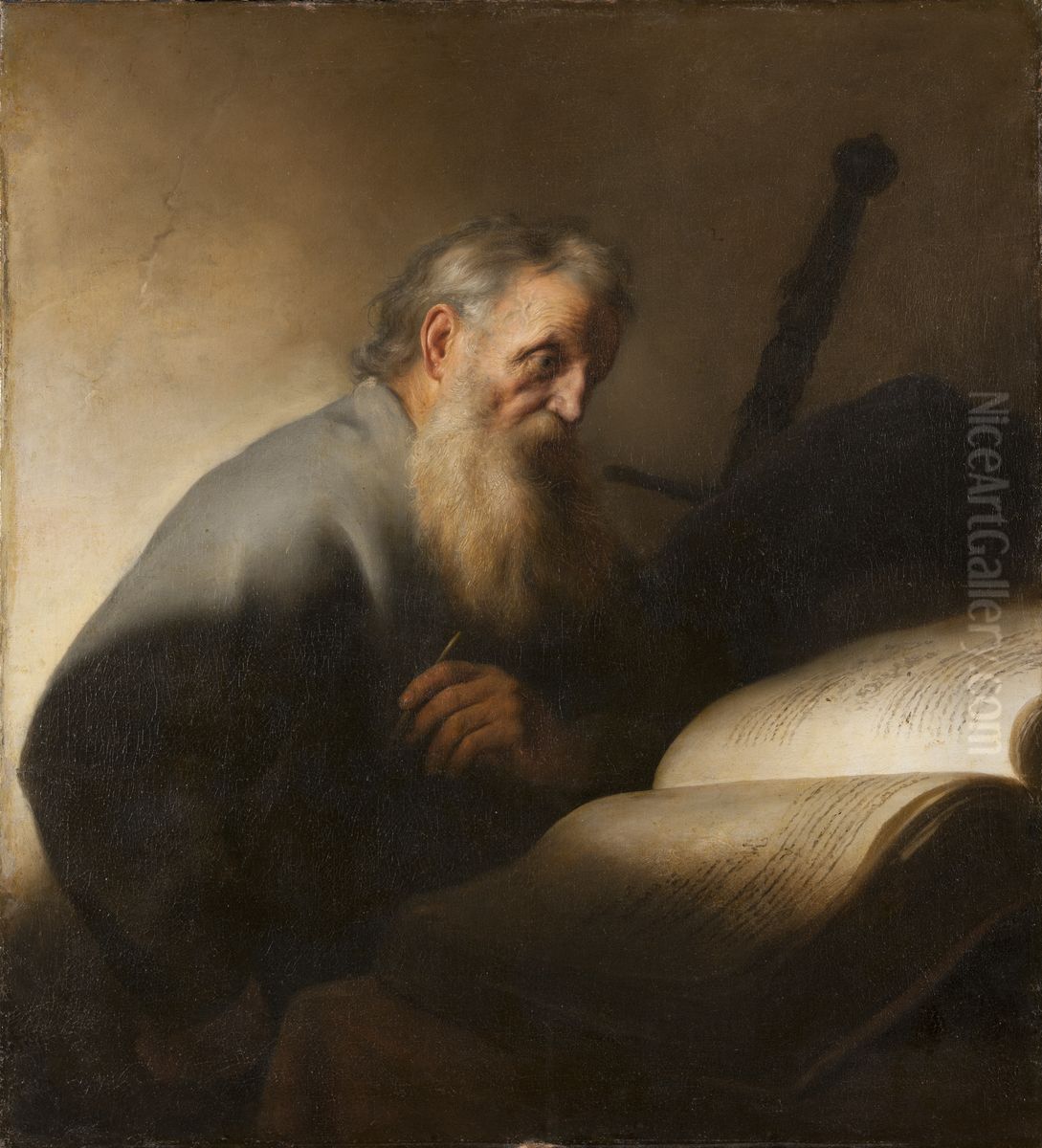 Aposteln Paulus Oil Painting by Jan Lievens