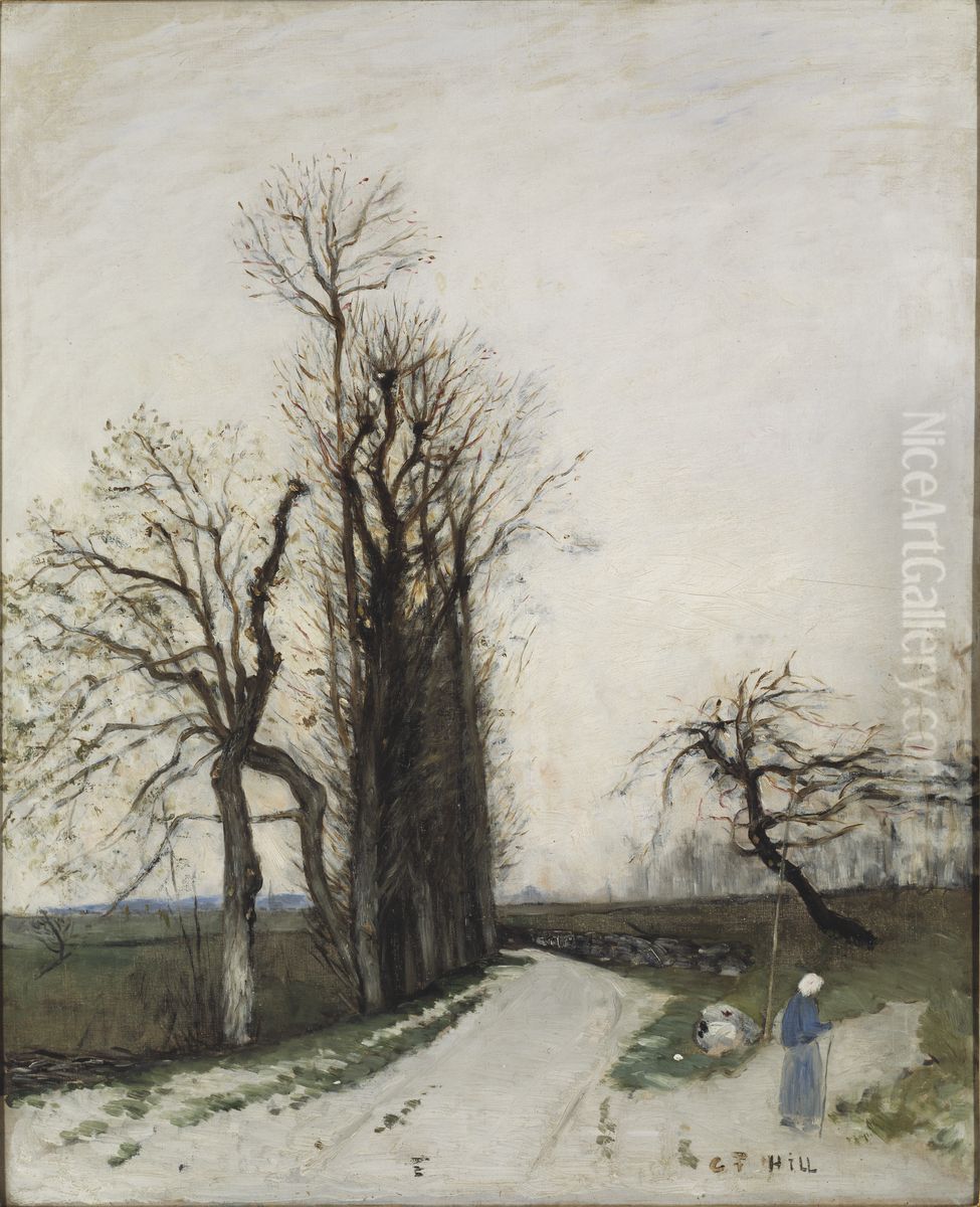 Host Oil Painting by Carl Fredrik Hill