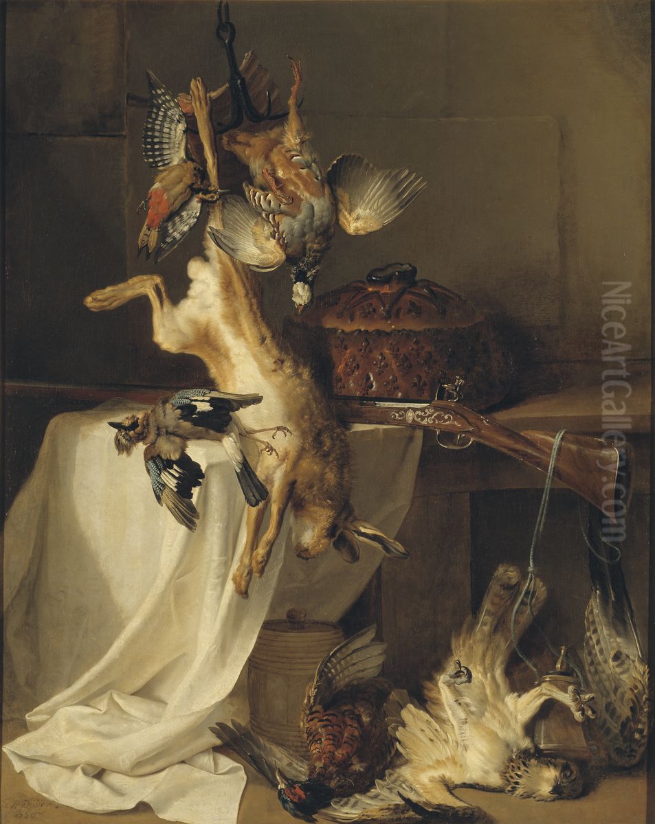 Still Life with a Rifle, Hare and Bird (